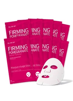 Glam Up GLAM UP Sheet Mask Firming Pomegranate 10 sheets  Strengthen Skin Barrier 