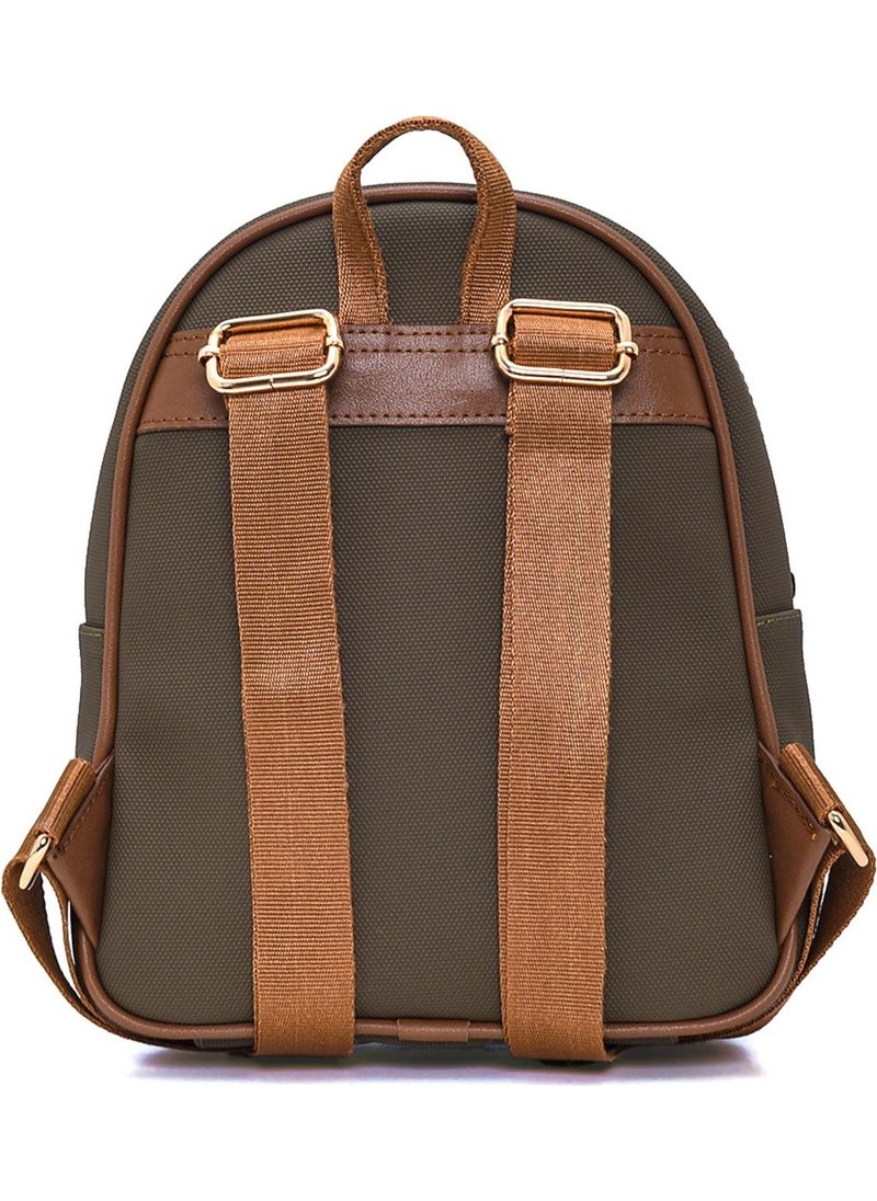 BEVERLY HILLS POLO CLUB 05BHPC8019-HK Khaki Women's Backpack  - Image 4