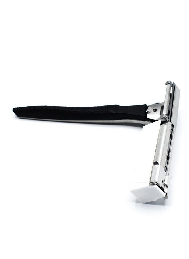 Parker Safety Razor - Parker’S Adjustable Injector Razor - Single Edge Adjustable Safety Razor - 20 Parker Injector Razor Blades Included - Customize Your Shave With A Turn Of The Dial - Image 1