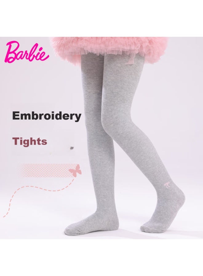 Barbie Girls' Spring And Autumn Leggings Tights Children's Pantyhose Baby Long Socks Autumn And Winter Girls' Leggings Socks - Image 1