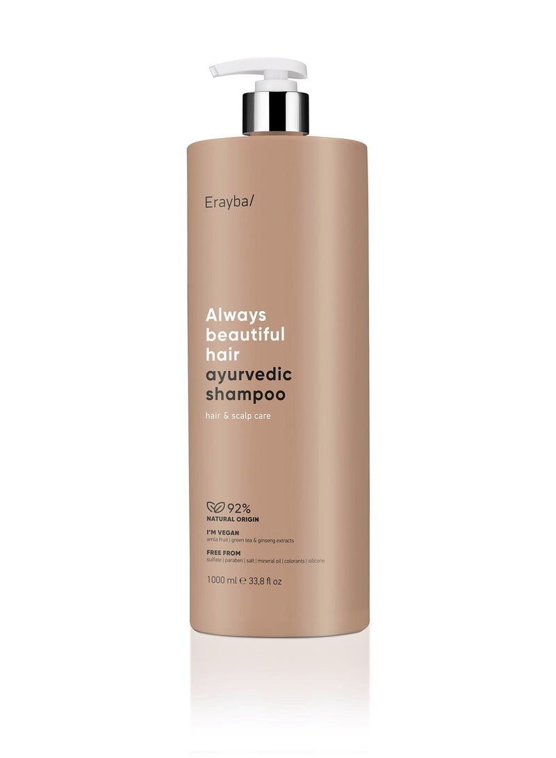 Erayba Ayurvedic Shampoo Hair and Scalp Care 1000Ml - Image 1