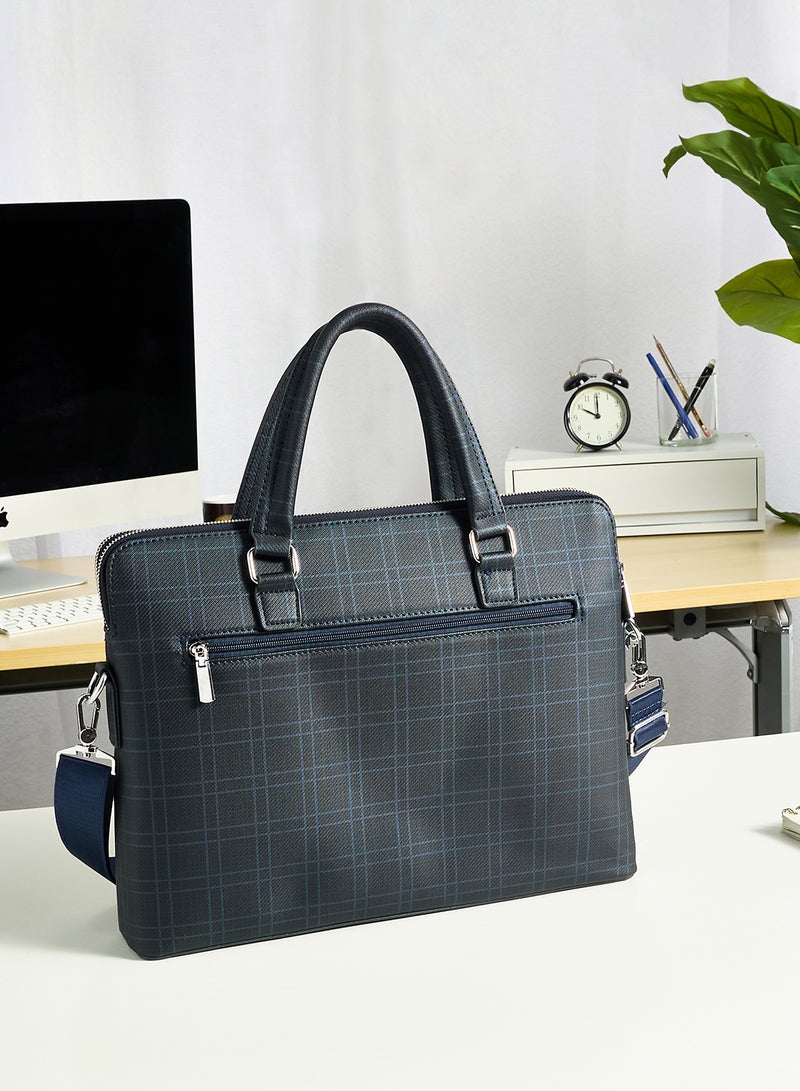 Robert Wood Printed Laptop Bag - Image 2