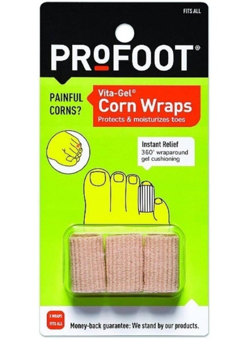 ProFoot Vita-Gel Corn Wraps - Image 1