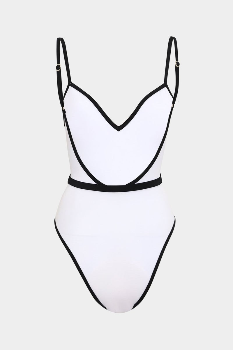Açelya Okcu Azalea Okcu Premium Contour Detailed Hera Fit Women's Swimsuit  - Image 2