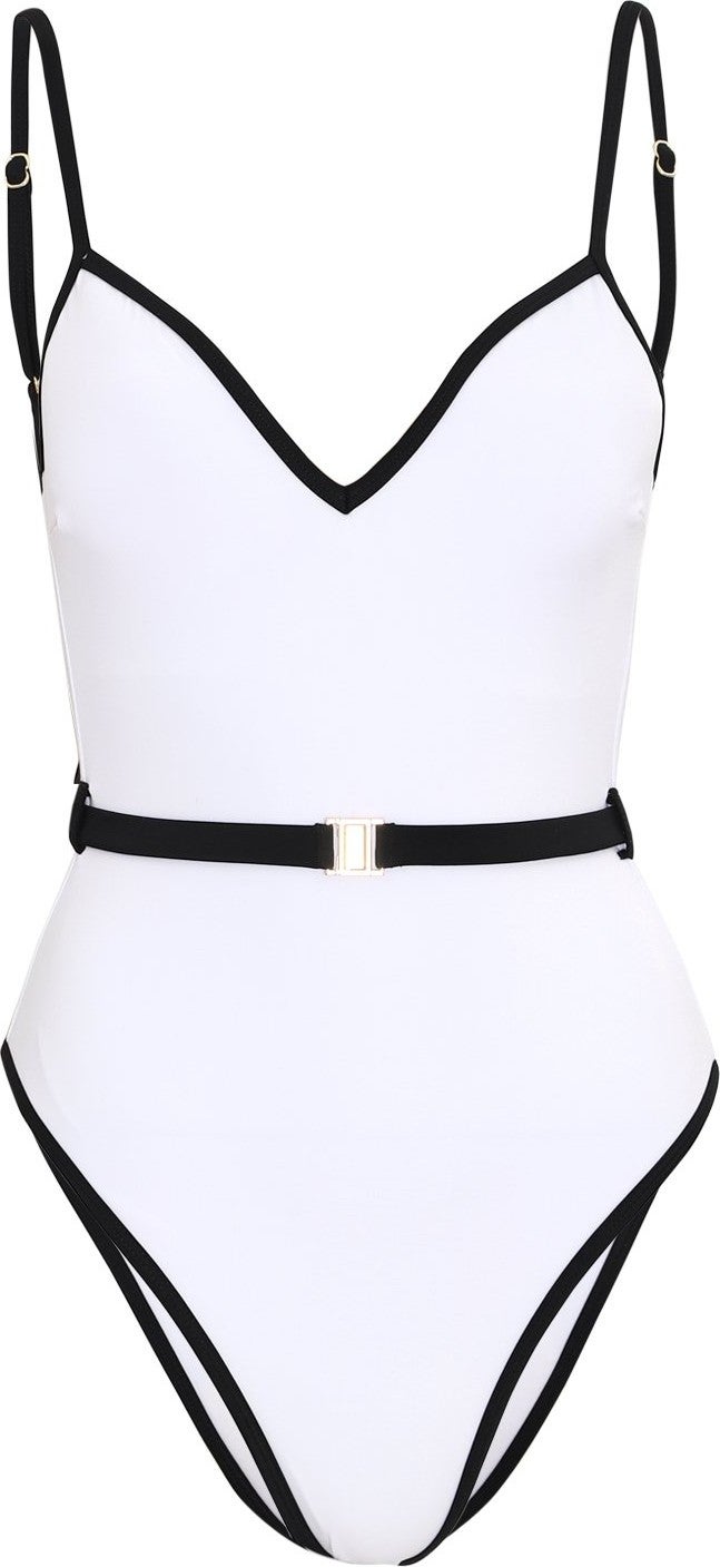 Açelya Okcu Azalea Okcu Premium Contour Detailed Hera Fit Women's Swimsuit  - Image 1