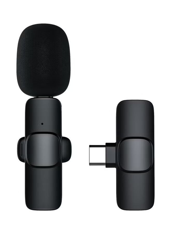 REACLOUD 360 Mini Wireless Lavalier Microphone Black - Image 1