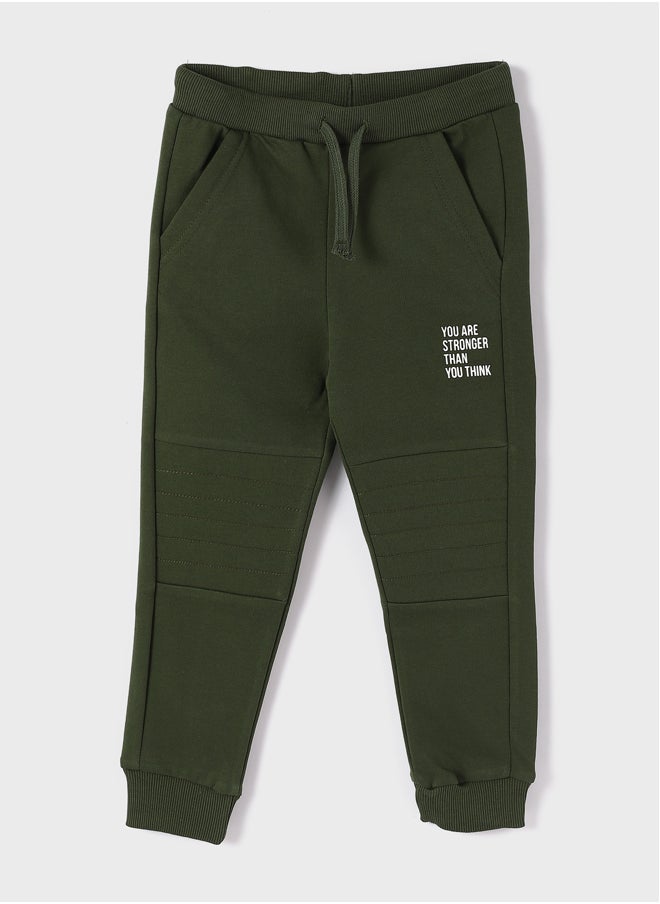 LC WAIKIKI Comfortable Fit Boys' Jogger Sweatpants with Elastic Waist  - Image 1