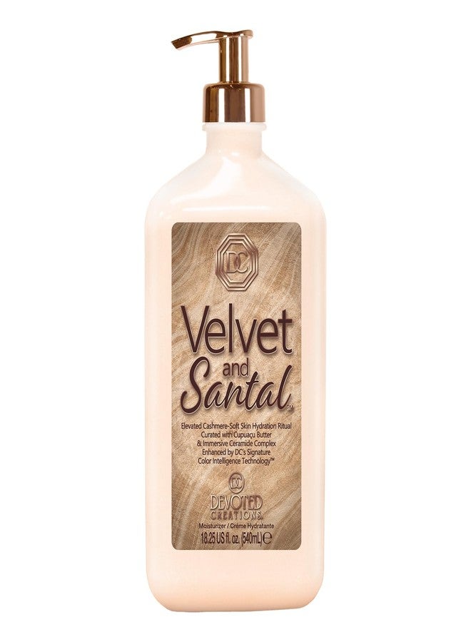 ديفوتيد كريشونز ديفوتد كرييشنز فيلفيت آند سانتال - مرطب للجسم فائق الترطيب بتركيبة مخملية ناعمة كالحرير - Image 1
