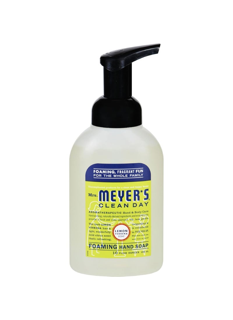 Mrs. Meyer's Clean Day Mrs Meyers Foaming Hand Soap Lemon Verbena 10 Oz 