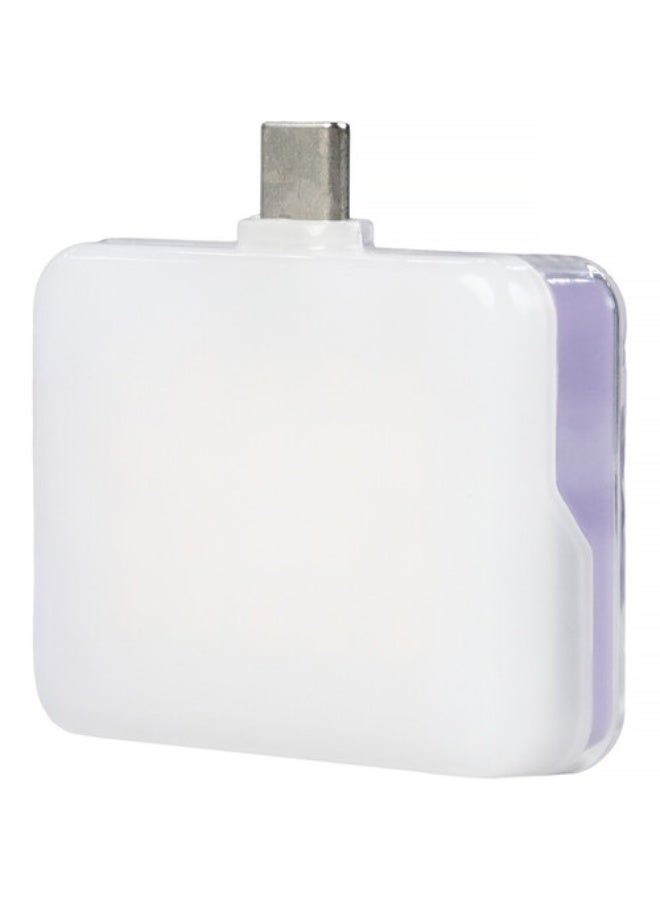 نانليت Nanlite cookie USB-C Mini Square LED (Lavender) - Image 4