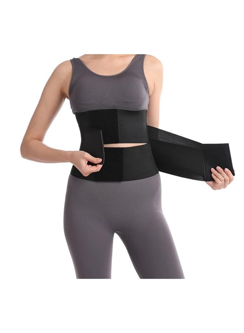 YOUGE Waist Trainer for Women Triple Belt Body Shaper Waist Trainer Corset with zipper and 3 Rows Closure, Sauna Workout Trimmer Belts Underbust Corset Tummy Control Hourglass Slimming Belly Body Shaper(M)  - Image 3