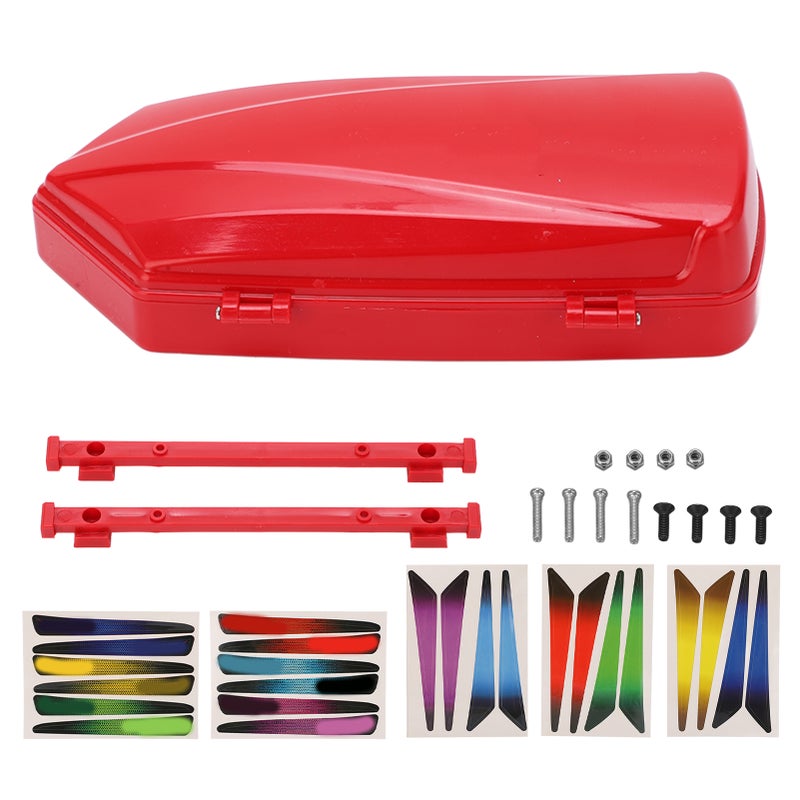 RC Car Roof Trunk Luggage Suitcase Storage Box for 1/10 1/8 Remote Control Car Upgrade PartsRed - Image 5
