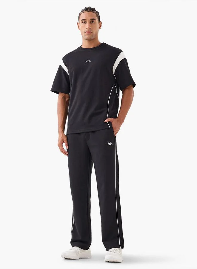 Kappa Kappa Men Tape Detail Track Pants