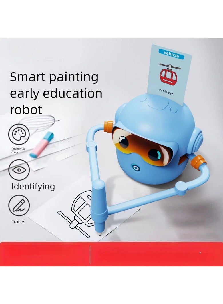 3-8 Years Early Learning Smart Automatic Drawing Robot - Children's Birthday Gift Montessori-Inspired Interactive Drawing Toy - Image 3
