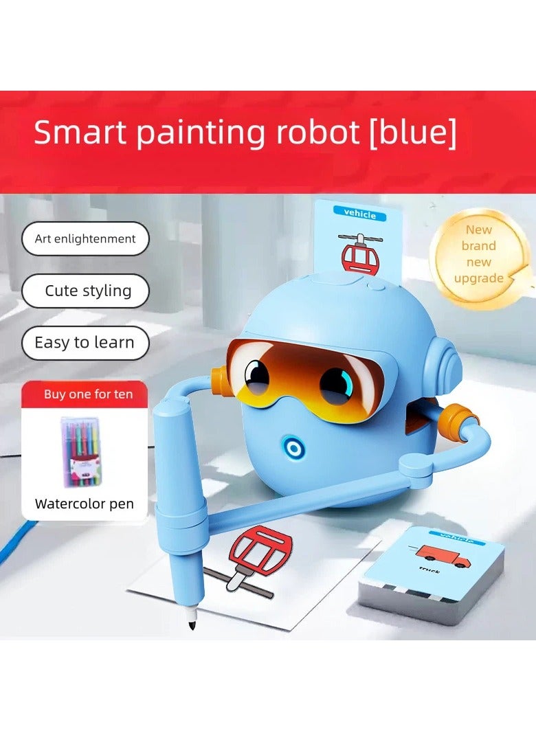 3-8 Years Early Learning Smart Automatic Drawing Robot - Children's Birthday Gift Montessori-Inspired Interactive Drawing Toy - Image 2