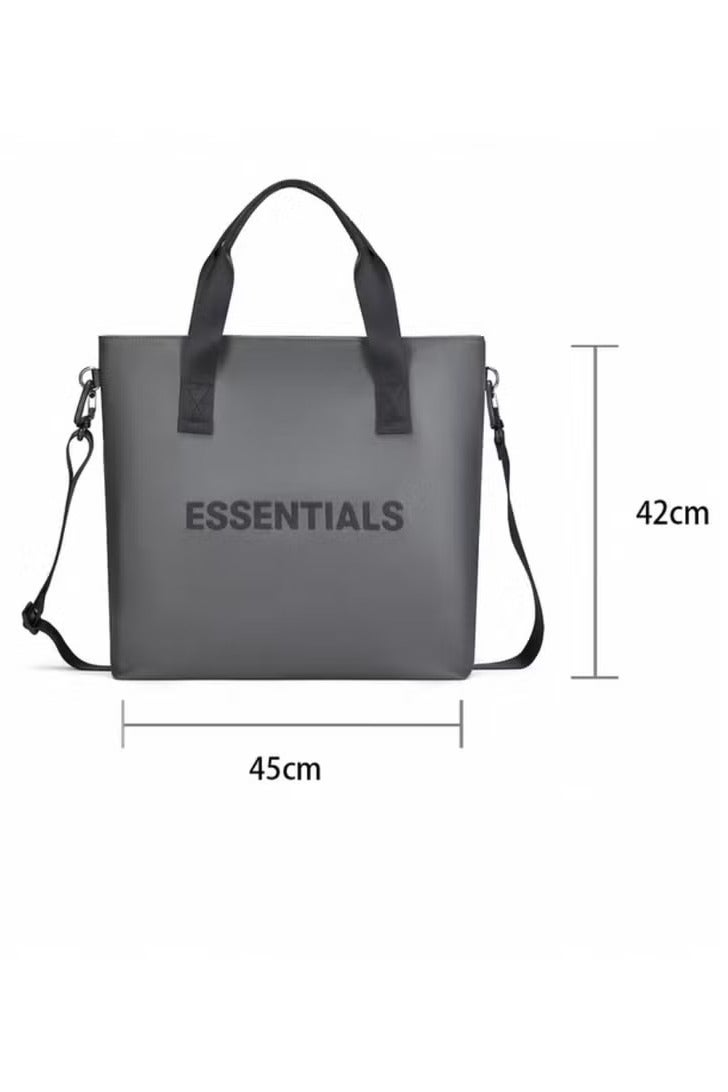 ESSENTIALS Oversized capacity tote bag, daily shopping and travel crossbody  handbag - Image 5