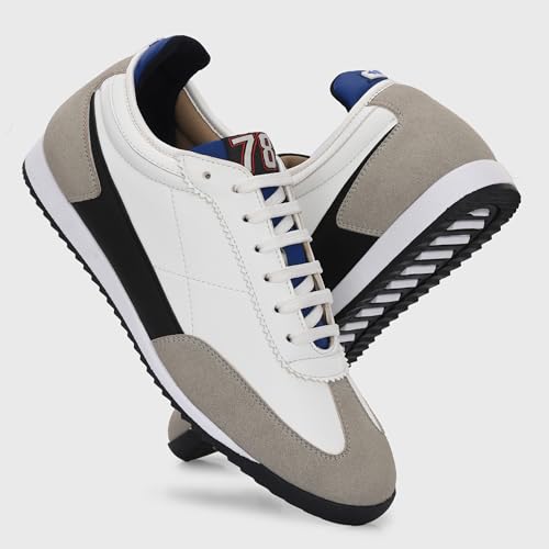 Cruiser White-Grey Casual Shoe for Mens 2570-10 - Image 5