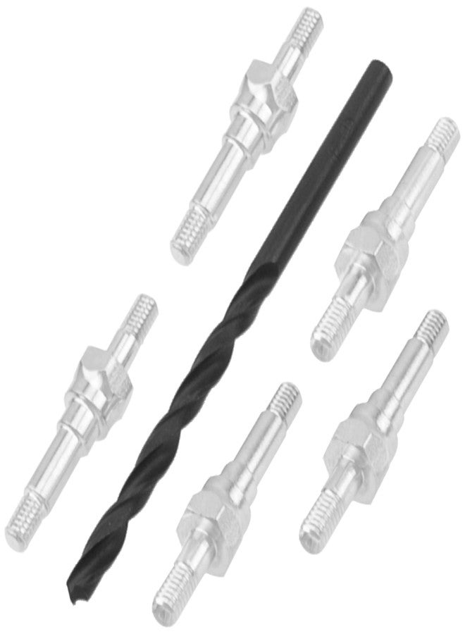 Vgoohobby Metal Shock Standoff Shocks Mount ARA330703 Compatible with Arrma Typhon Kraton Outcast Mojave Notorious Infraction Felony Talion Limitless RC Car Upgrades Part (Silver) - Image 5