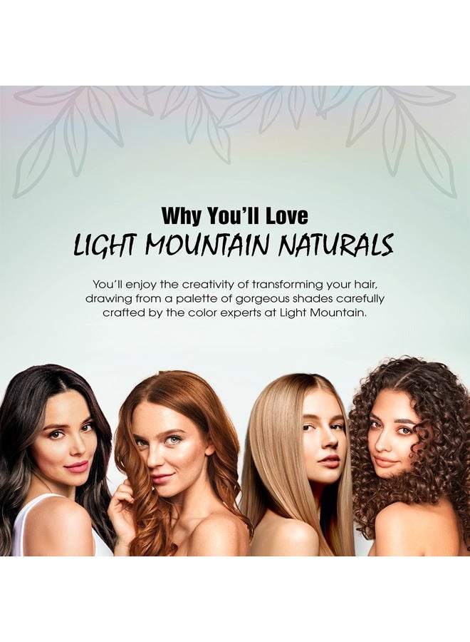 Light Mountain Natural Hair Color & Conditioner, Black, 4 oz (113 g) (Pack of 3) - Image 4
