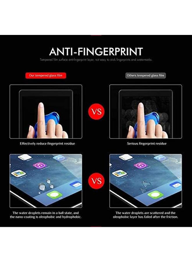1 Pack Compatible For Samsung Galaxy Tab S6 10.5Inch Tempered Glass Screen Protector 9 Hardness HD Anti Scratch Full Coverage 2.5D Arc Edges - Image 2