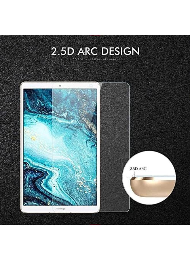 1 Pack Compatible For Samsung Galaxy Tab S6 10.5Inch Tempered Glass Screen Protector 9 Hardness HD Anti Scratch Full Coverage 2.5D Arc Edges - Image 3