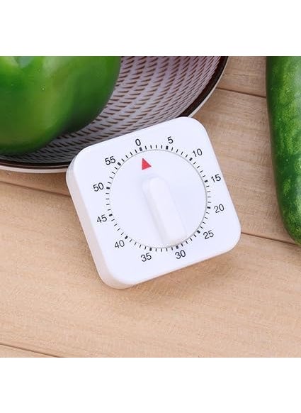 Eis Eis Stopwatch 60 Minutes Mechanical Timer Kitchen Timer Alarm Countdown Manual Stand Small Loud Clock Gadgets for Baking Reminder Cooking Tools  - Image 4
