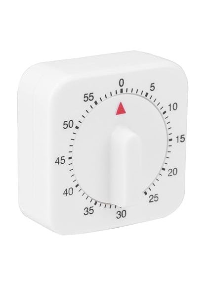 Eis Eis Stopwatch 60 Minutes Mechanical Timer Kitchen Timer Alarm Countdown Manual Stand Small Loud Clock Gadgets for Baking Reminder Cooking Tools  - Image 5