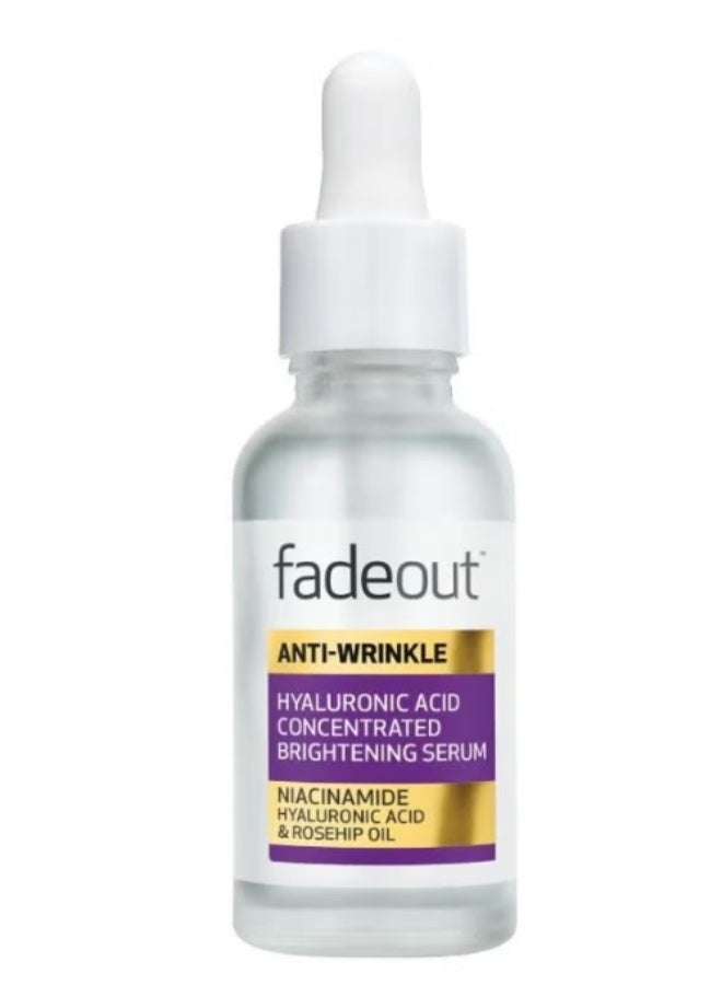Anti-Wrinkle Brightening Serum 30ml – Hyaluronic Acid & Niacinamide Face Serum