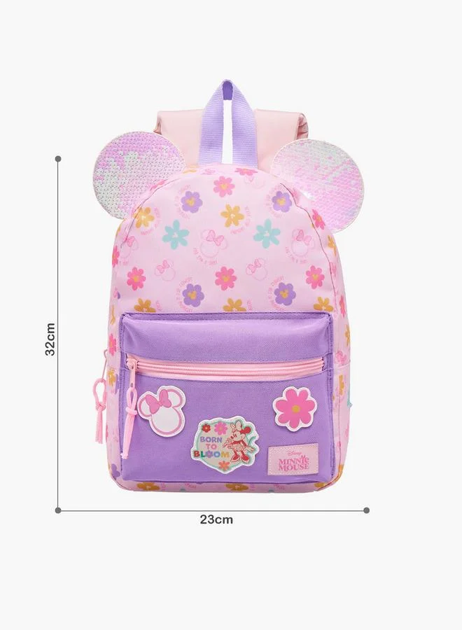 ديزني Minnie Mouse School Backpack With Adjustable Straps - 9x23x32 CM