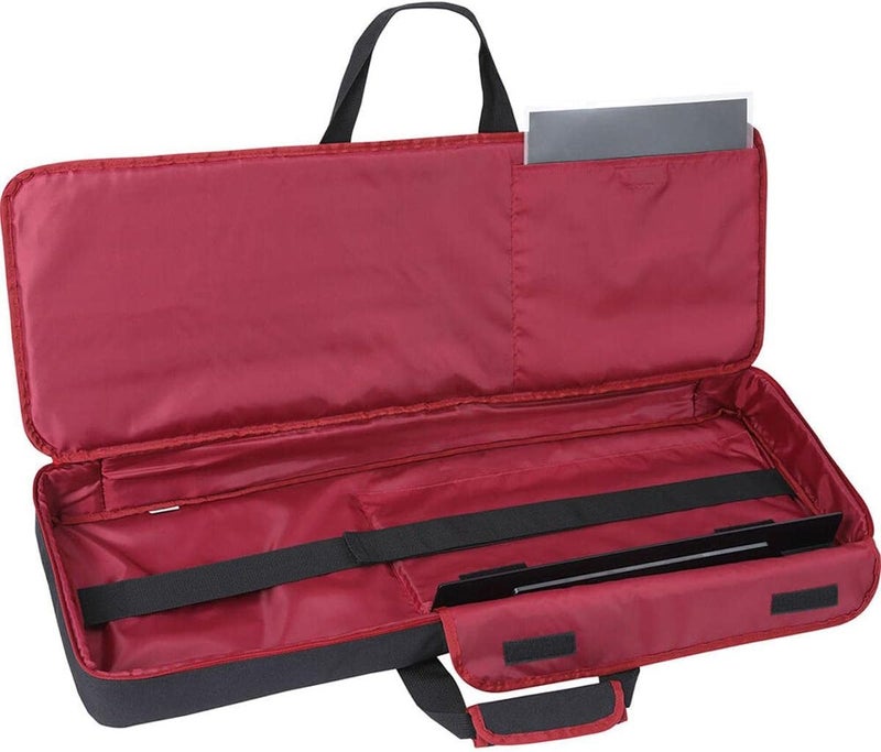 Roland Piano or Keyboard Case (CB-GO61KP) - Black Polyester with Pockets - Image 5