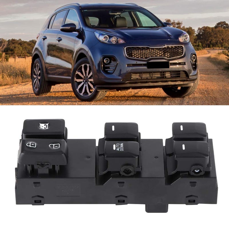 klarako Window Switch, Front Left Power Window Switch Button 16Pin 93570-3W000 Fits for Kia Sportage 2011-2016 - Image 2