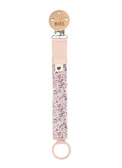 BIBS Liberty Pacifier Clip, Eloise Blush  - Image 1
