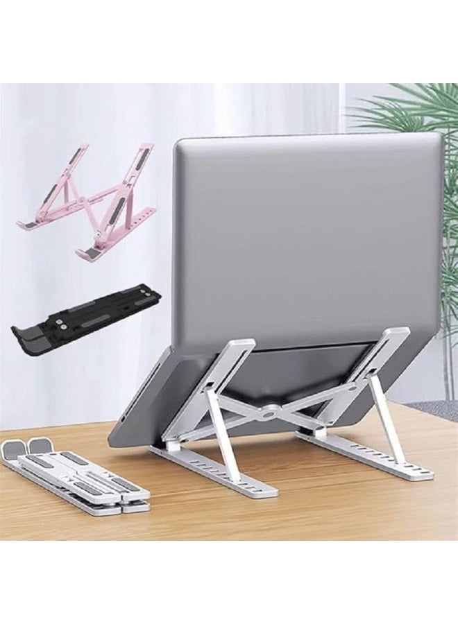Lightweight Laptop Tablet Stand - Ideal for Use on Laptop Table for Travel and in Car, Easy to Carry and Store Anywhere (Multi-Color) - Image 3