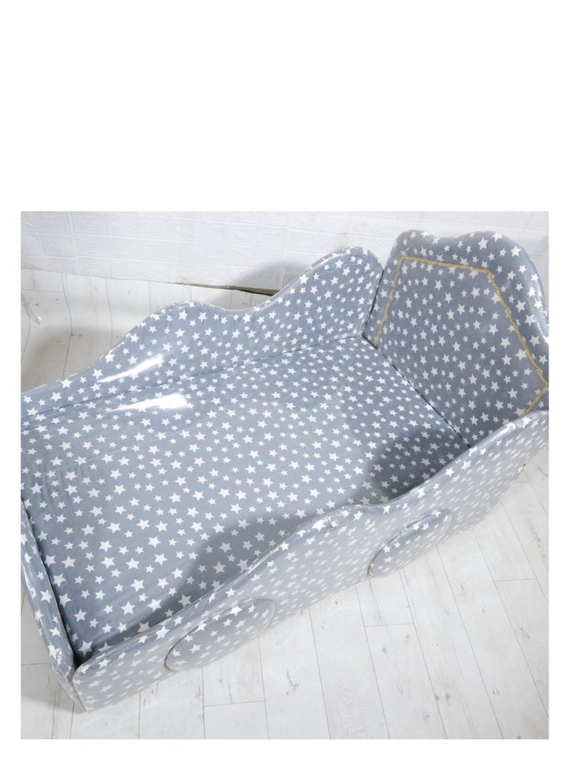 Generic Car Pattern Wooden Children Bed  - Image 3