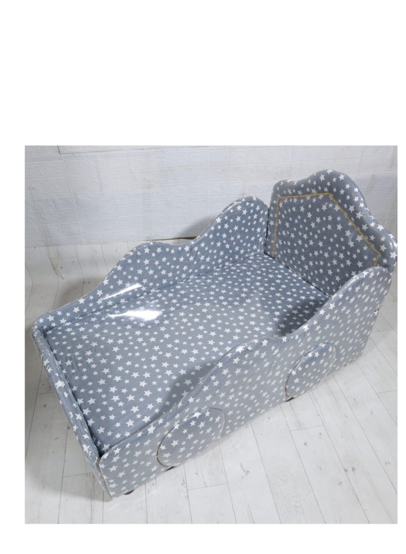 Generic Car Pattern Wooden Children Bed  - Image 2