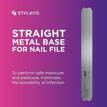 STALEKS PRO Expert 20 Straight Metal Base MBE20 for Staleks Disposable Files - Image 4
