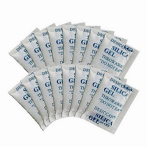 Thea Silica Gel White/Desiccant/Moisture Sbsorbr/Moistur Absorbent Rechargeable Desiccant Dehumidifiers Bags for Electronics, Clothes, Shoes, Jewelry, Spices, Tools and More Silica Gel Packets (30) - Image 1