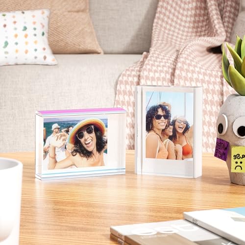 WINKINE Polaroid Picture Frame, Instax Film Frames, 2x3 Mini picture frames, Polaroid Frame for Photos, Wallet Size Picture Holder for Fujifilm Instax Mini Film - Image 5