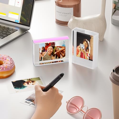 WINKINE Polaroid Picture Frame, Instax Film Frames, 2x3 Mini picture frames, Polaroid Frame for Photos, Wallet Size Picture Holder for Fujifilm Instax Mini Film - Image 3
