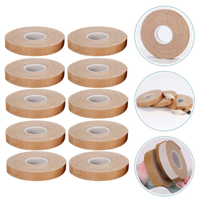 Milisten Guzheng Pipa Tape Finger Protector Adhesive Tape for Guzheng Nail Picks Hand Protection for Musical String Instruments 196.85In X 0.39In Thin Cotton - Image 3