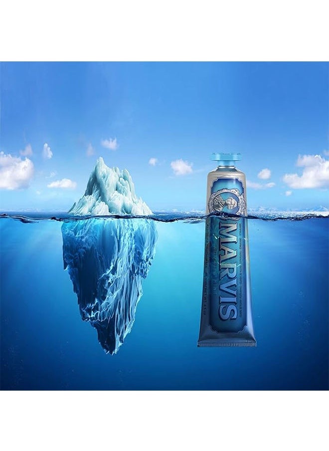 Aquatic Mint Toothpaste 85ml, Sensational Flavoured Toothpaste Helps Remove Plaque with Long Lasting Freshness