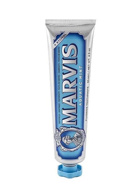 Aquatic Mint Toothpaste 85ml, Sensational Flavoured Toothpaste Helps Remove Plaque with Long Lasting Freshness