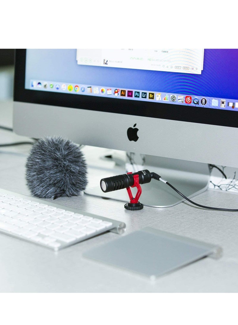 ELTRAZONE Shotgun Video Microphone, Universal Compact On-Camera Mini Recording Mic, Directional Condenser for DSLR, Camcorder, iPhone, Android Smartphones, Mac, Tablet - Image 5