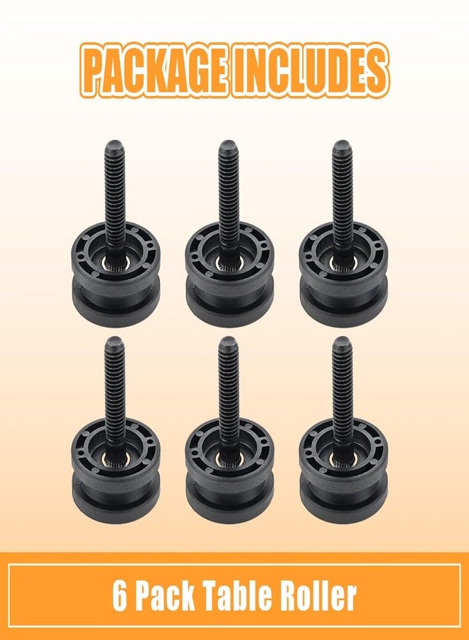 Yetaha 6PCS 305784005 305784001 Tile Saw Roller Assembly Compatible with Ryobi DT180EVO, Table Saw Replacement Parts for Ridgid 7" Tile Saw Roller R4030 R4030S R4031 R40311 - Image 5