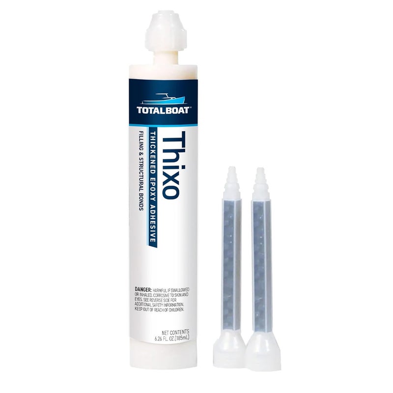TotalBoat -382660 - ثيكسو (185 مل خرطوشة) | لاصق إبوكسي سميك | للتثبيت، اللصق، الختم والتعبئة | للاستخدام على الخشب، الألياف الزجاجية، المعادن، الطوب، الحجر، الزجاج، البلاط والمزيد - Image 1