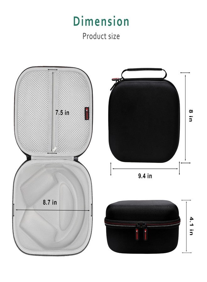 XANAD حافظة XANAD لسماعات Turtle Beach أو JBL، تناسب Recon 50 و Stealth 600/700 الجيل 2 وسماعات JBL Quantum One/810/400/300/100/600/200/50 للألعاب - Image 3