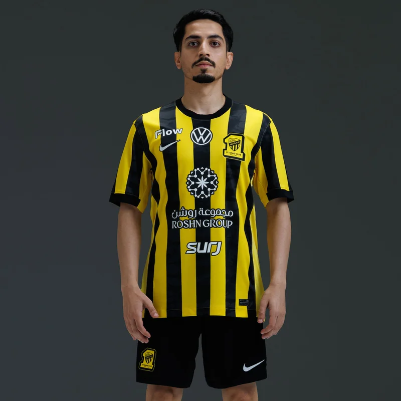 Men's Al-Ittihad 25/26 Home Replica Football Jersey