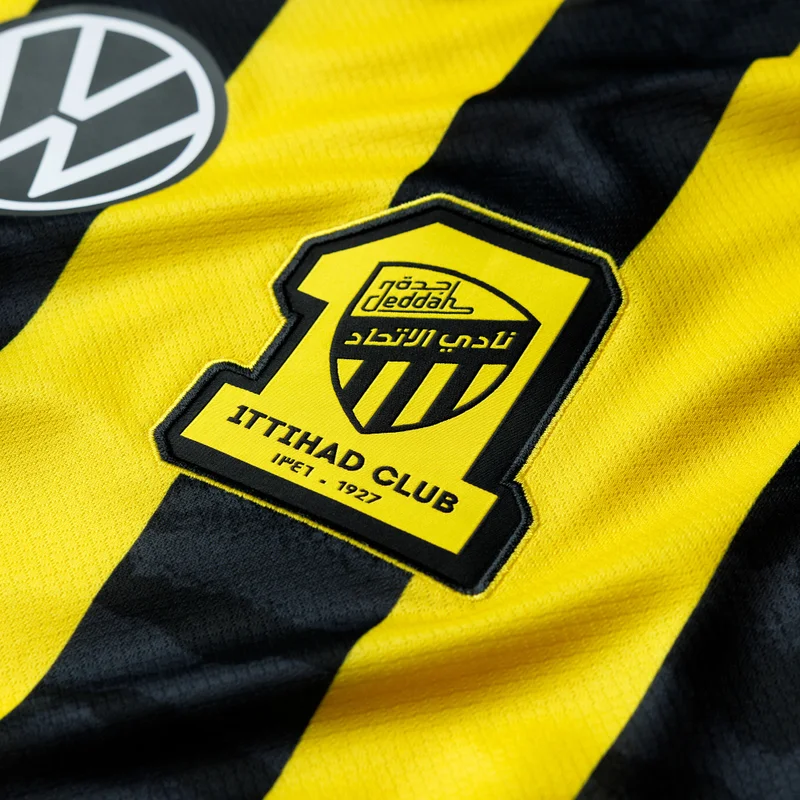 Nike Yellow Men's Al-Ittihad 25/26 Home Replica Football Jersey for Men | Best Price UAE