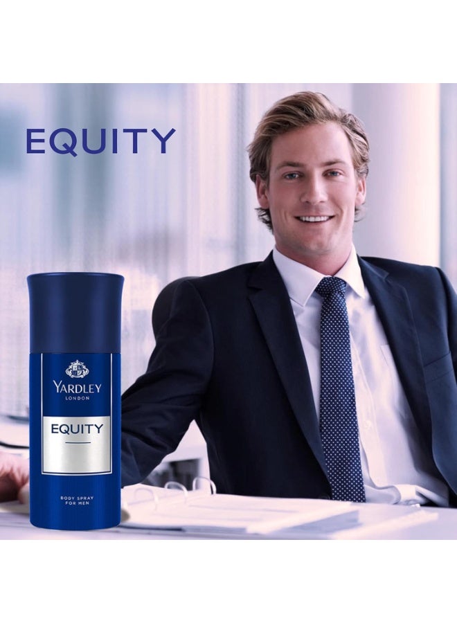 Yardley Equity Body Spray For Men 150 ML - Image 2