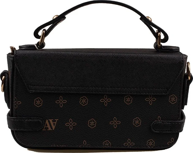 ARMINE Black Printed Women's Classic Handbag